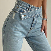 "Jenny" Hochtaillierte Jeans
